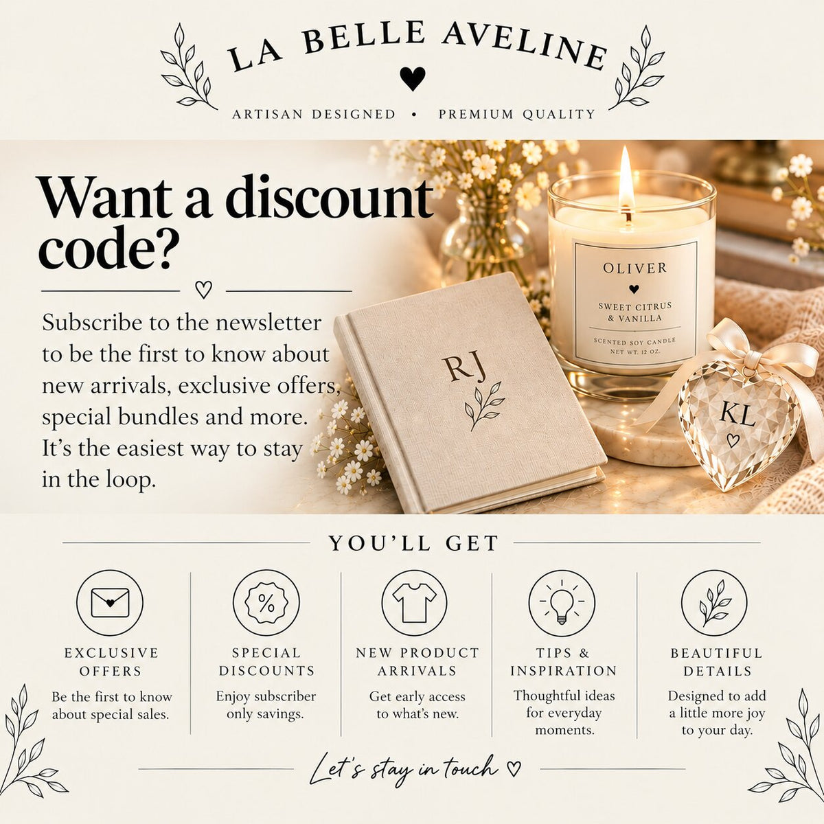 Atelier Crystal Christmas Ornament
