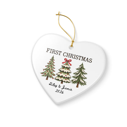 Heritage Single-Sided Ceramic Ornament