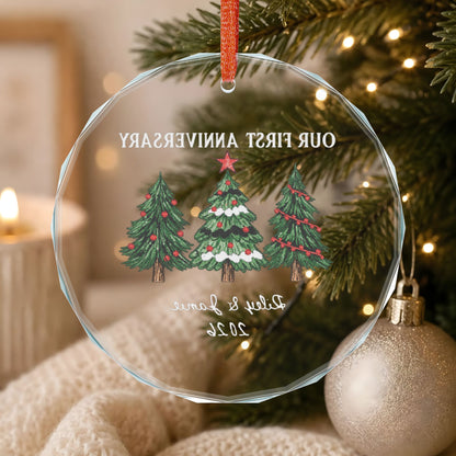 Signature Crystal Christmas Ornament