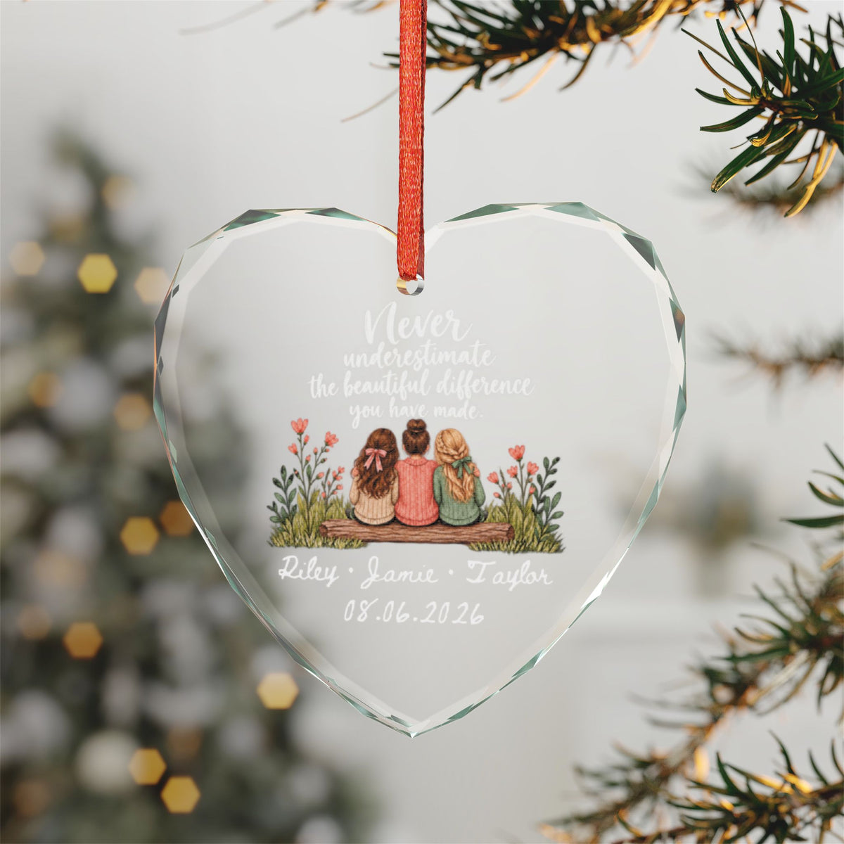 Signature Crystal Christmas Ornament