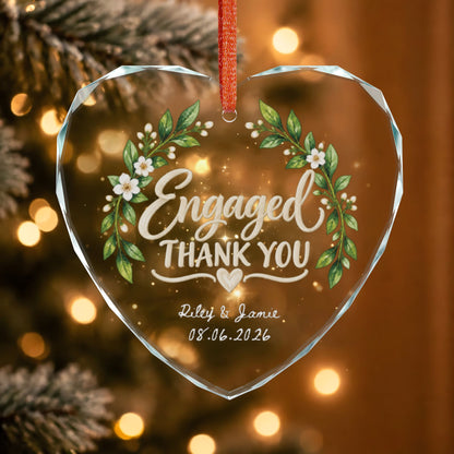 Signature Crystal Christmas Ornament