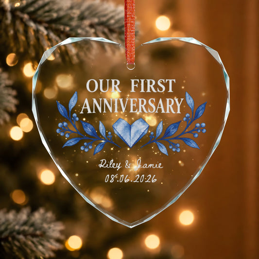 Signature Crystal Christmas Ornament