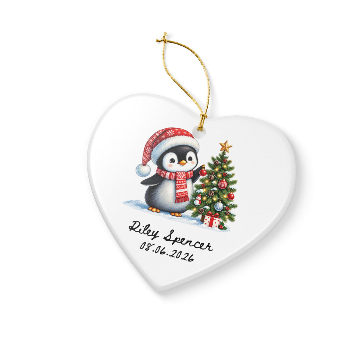 Copy of Heritage Single-Sided Ceramic Ornament
