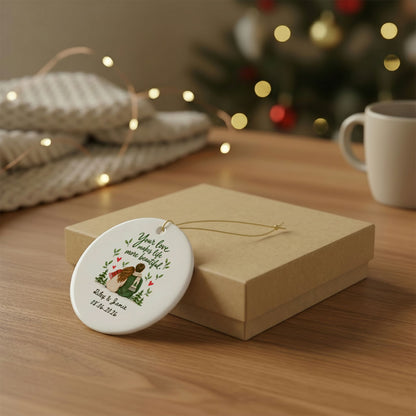 Heritage Single-Sided Ceramic Ornament