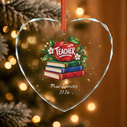 Signature Crystal Christmas Ornament