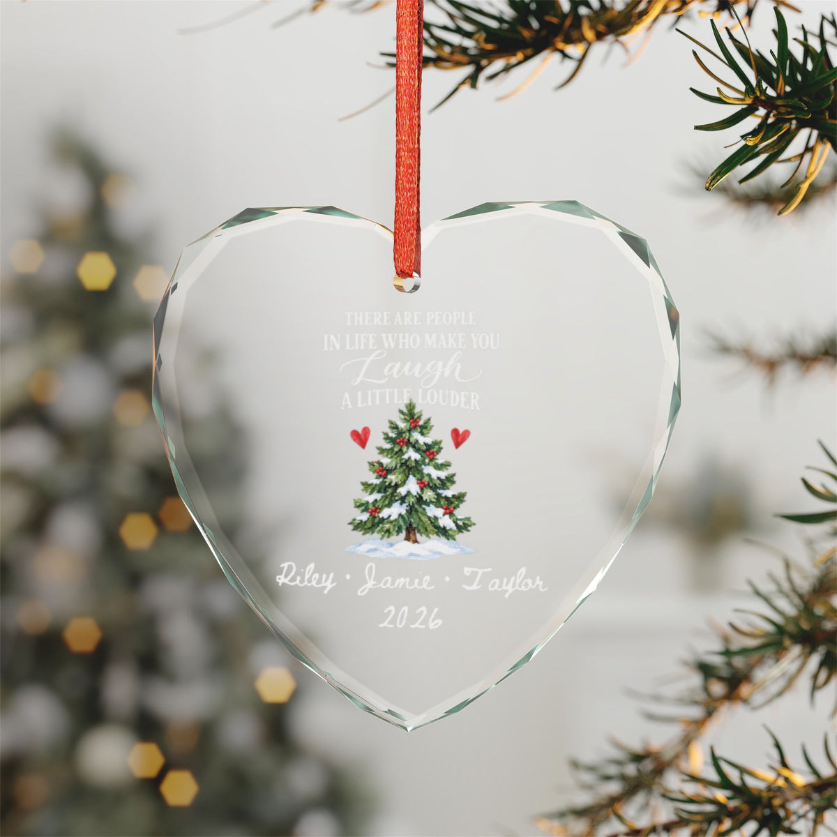Signature Crystal Christmas Ornament