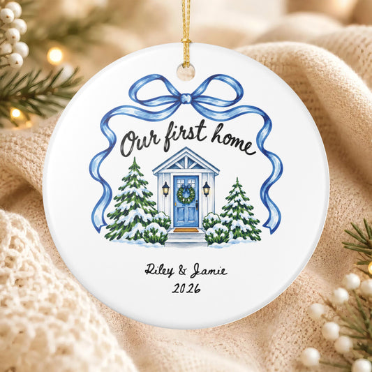 Heritage Single-Sided Ceramic Ornament