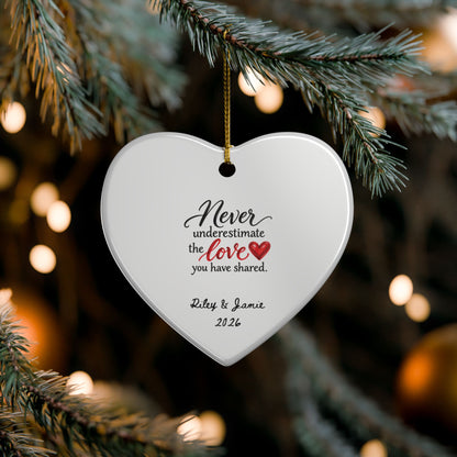 Heritage Single-Sided Ceramic Ornament