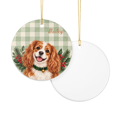 Copy of Personalized Pet Christmas Ceramic Ornament Dog & Cat Keepsake
