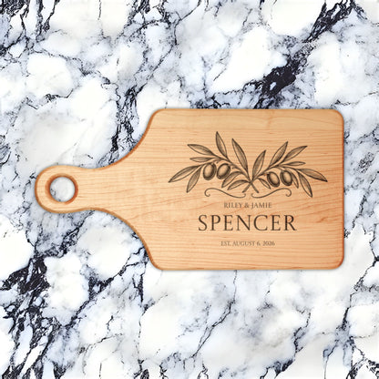 Atelier Engraved Personalized Wooden Cutting Board