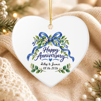 Heritage Single-Sided Ceramic Ornament