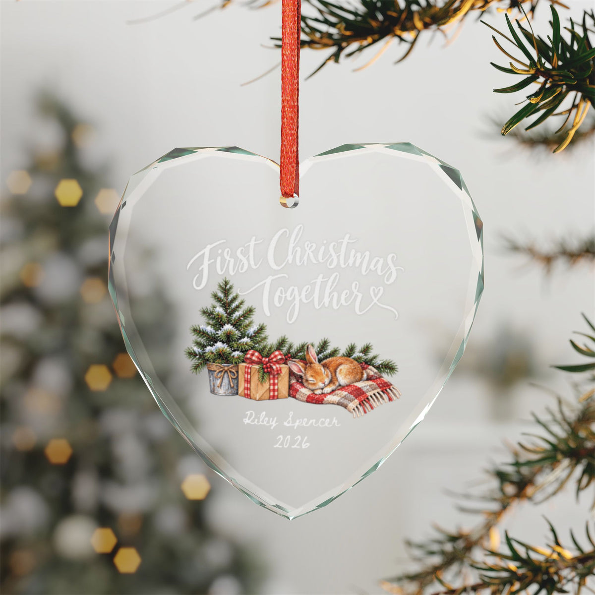 Signature Crystal Christmas Ornament