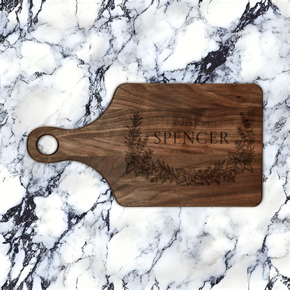 Atelier Engraved Personalized Wooden Cutting Board