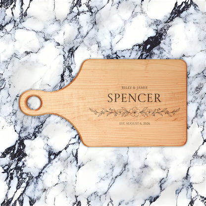 Atelier Engraved Personalized Wooden Cutting Board