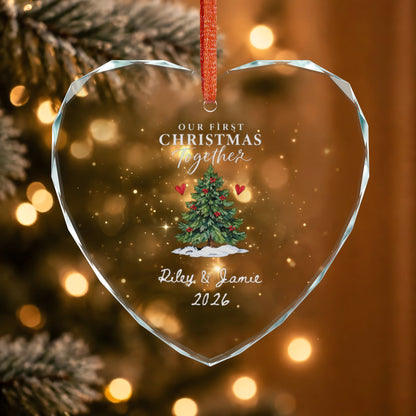 Signature Crystal Christmas Ornament