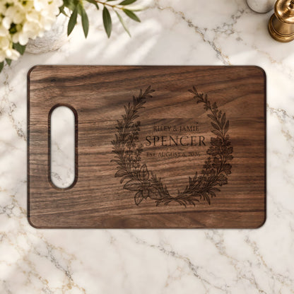 Atelier Engraved Personalized Wooden Cutting Board