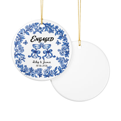 Heritage Single-Sided Ceramic Ornament