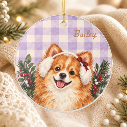 Copy of Personalized Pet Christmas Ceramic Ornament Dog & Cat Keepsake