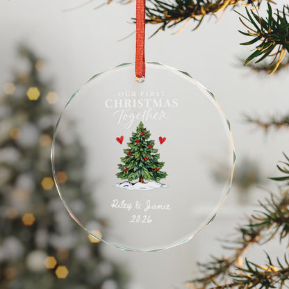Signature Crystal Christmas Ornament
