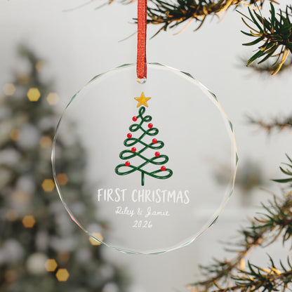 Signature Crystal Christmas Ornament