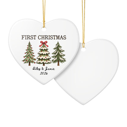 Heritage Single-Sided Ceramic Ornament