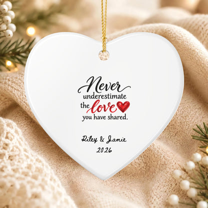 Heritage Single-Sided Ceramic Ornament