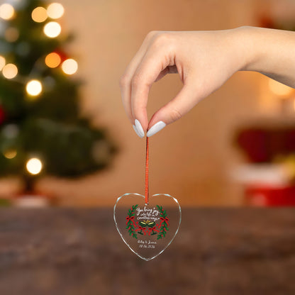 Signature Crystal Christmas Ornament