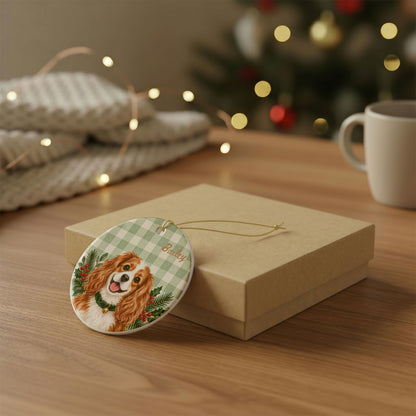 Copy of Personalized Pet Christmas Ceramic Ornament Dog & Cat Keepsake