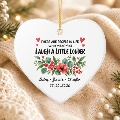 Heritage Single-Sided Ceramic Ornament
