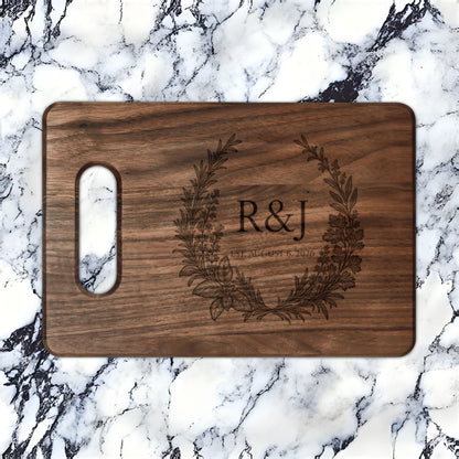 Atelier Engraved Personalized Wooden Cutting Board
