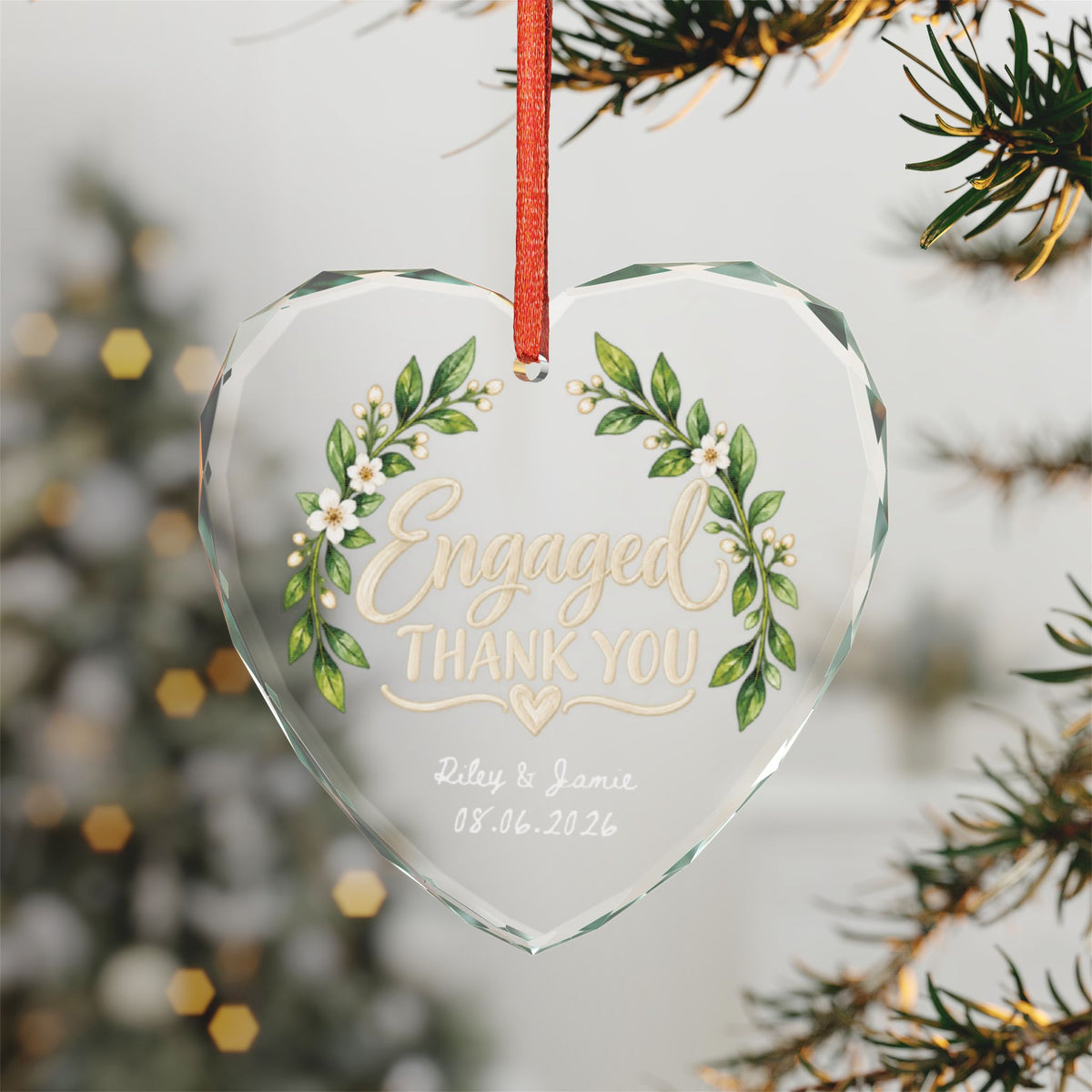 Signature Crystal Christmas Ornament