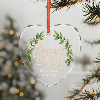 Signature Crystal Christmas Ornament