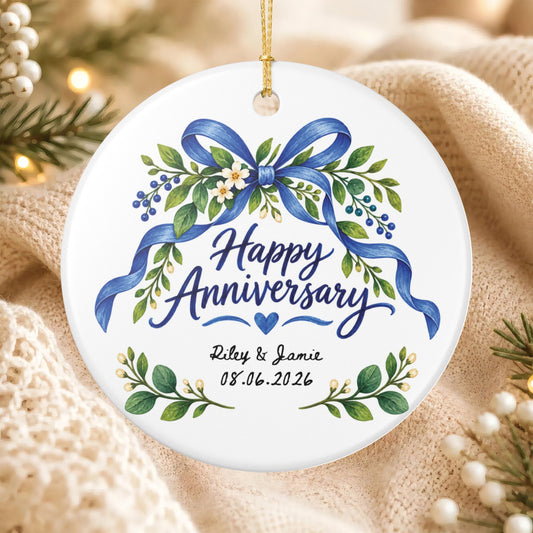 Heritage Single-Sided Ceramic Ornament