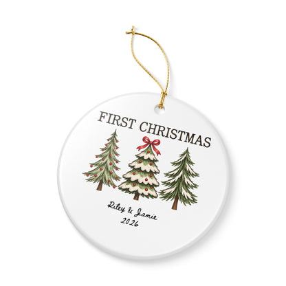 Heritage Single-Sided Ceramic Ornament