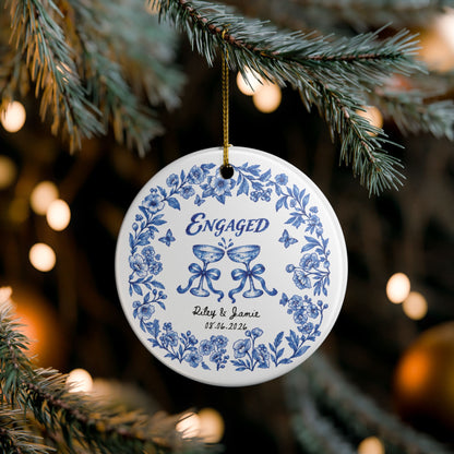 Heritage Single-Sided Ceramic Ornament
