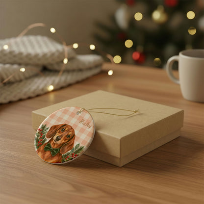 Copy of Personalized Pet Christmas Ceramic Ornament Dog & Cat Keepsake
