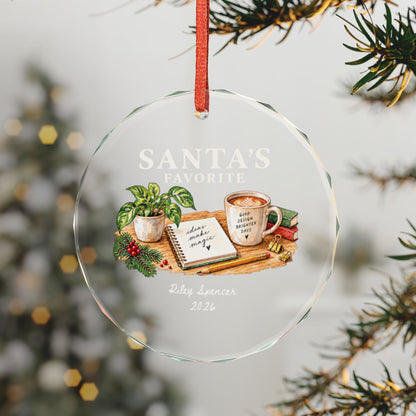 Signature Crystal Christmas Ornament