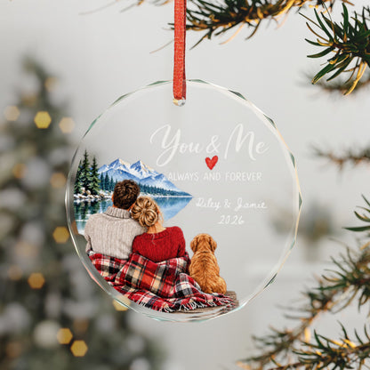 Signature Crystal Christmas Ornament