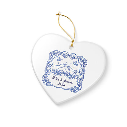Heritage Single-Sided Ceramic Ornament