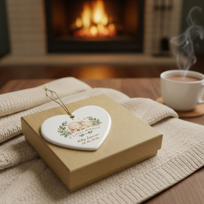 Heritage Single-Sided Ceramic Ornament