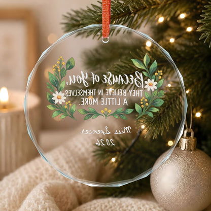 Signature Crystal Christmas Ornament