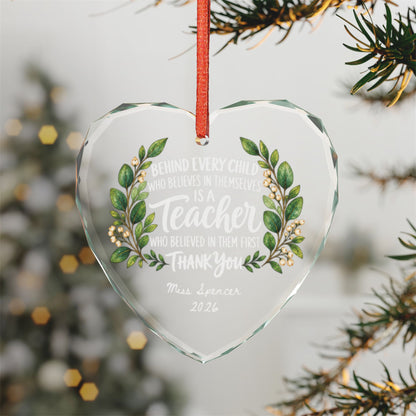 Signature Crystal Christmas Ornament