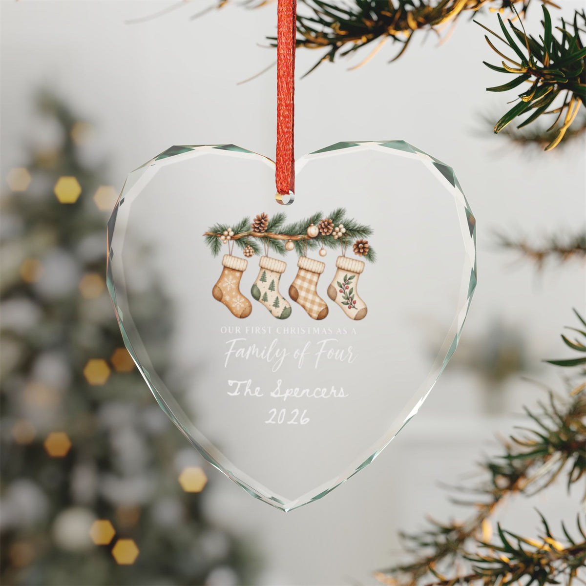 Signature Crystal Christmas Ornament
