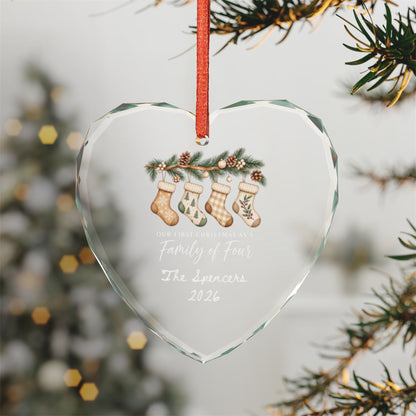 Signature Crystal Christmas Ornament