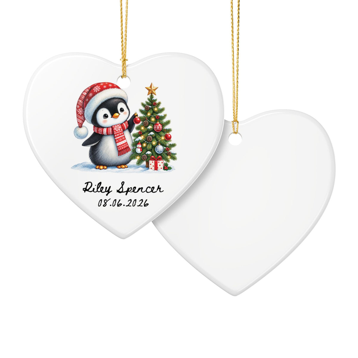 Copy of Heritage Single-Sided Ceramic Ornament
