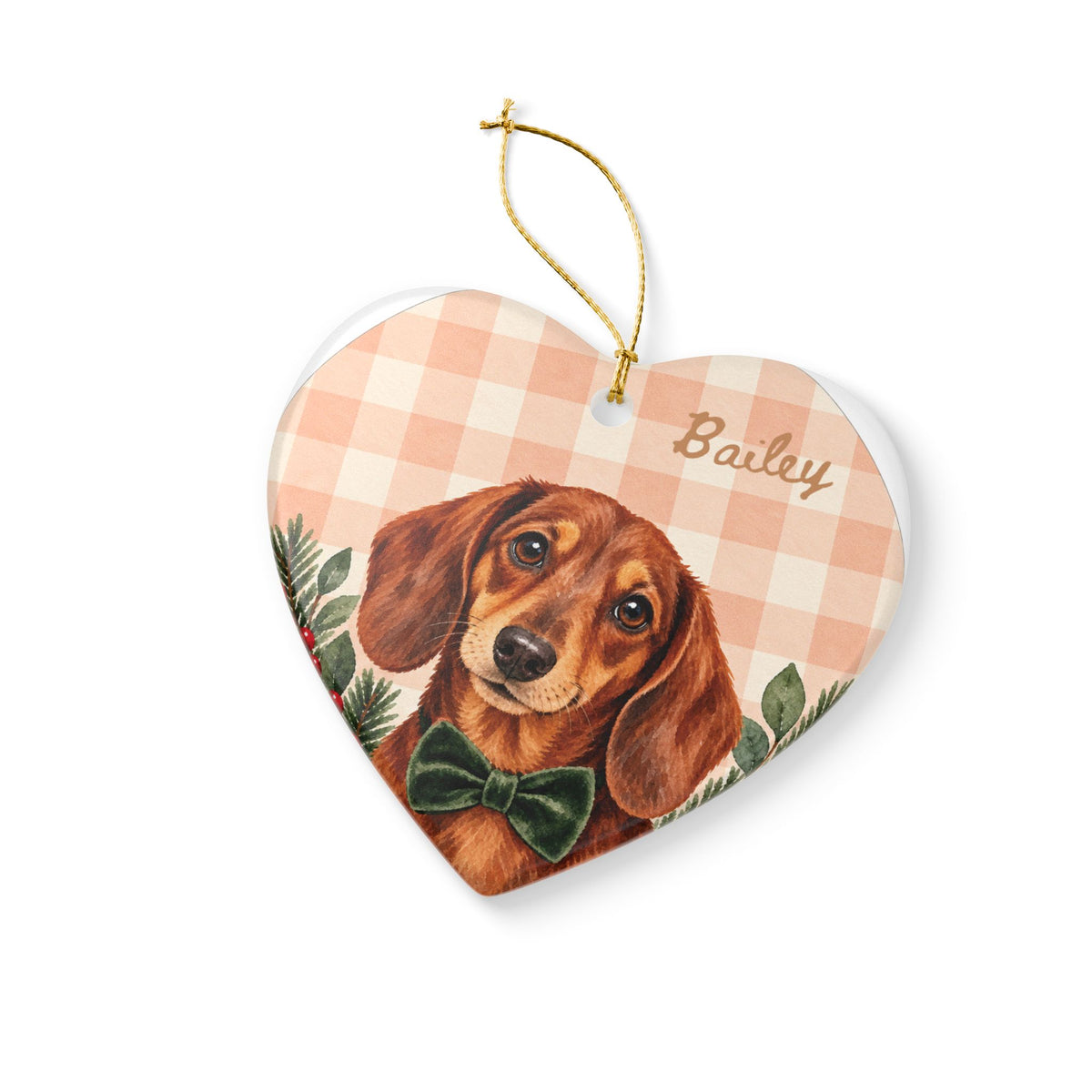 Copy of Personalized Pet Christmas Ceramic Ornament Dog & Cat Keepsake