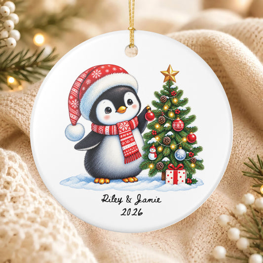 Heritage Single-Sided Ceramic Ornament