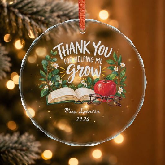 Signature Crystal Christmas Ornament