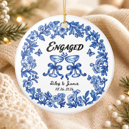 Heritage Single-Sided Ceramic Ornament