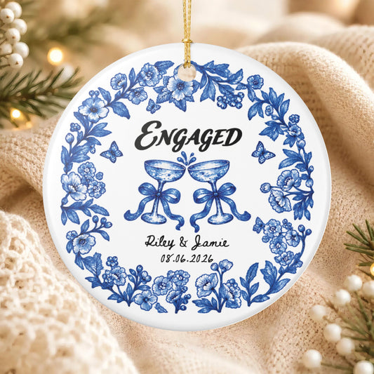 Heritage Single-Sided Ceramic Ornament